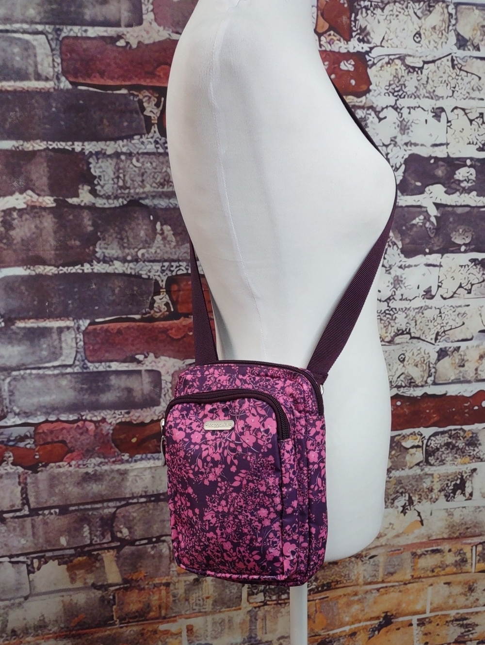 Baggallini Floral Crossbody Bag
